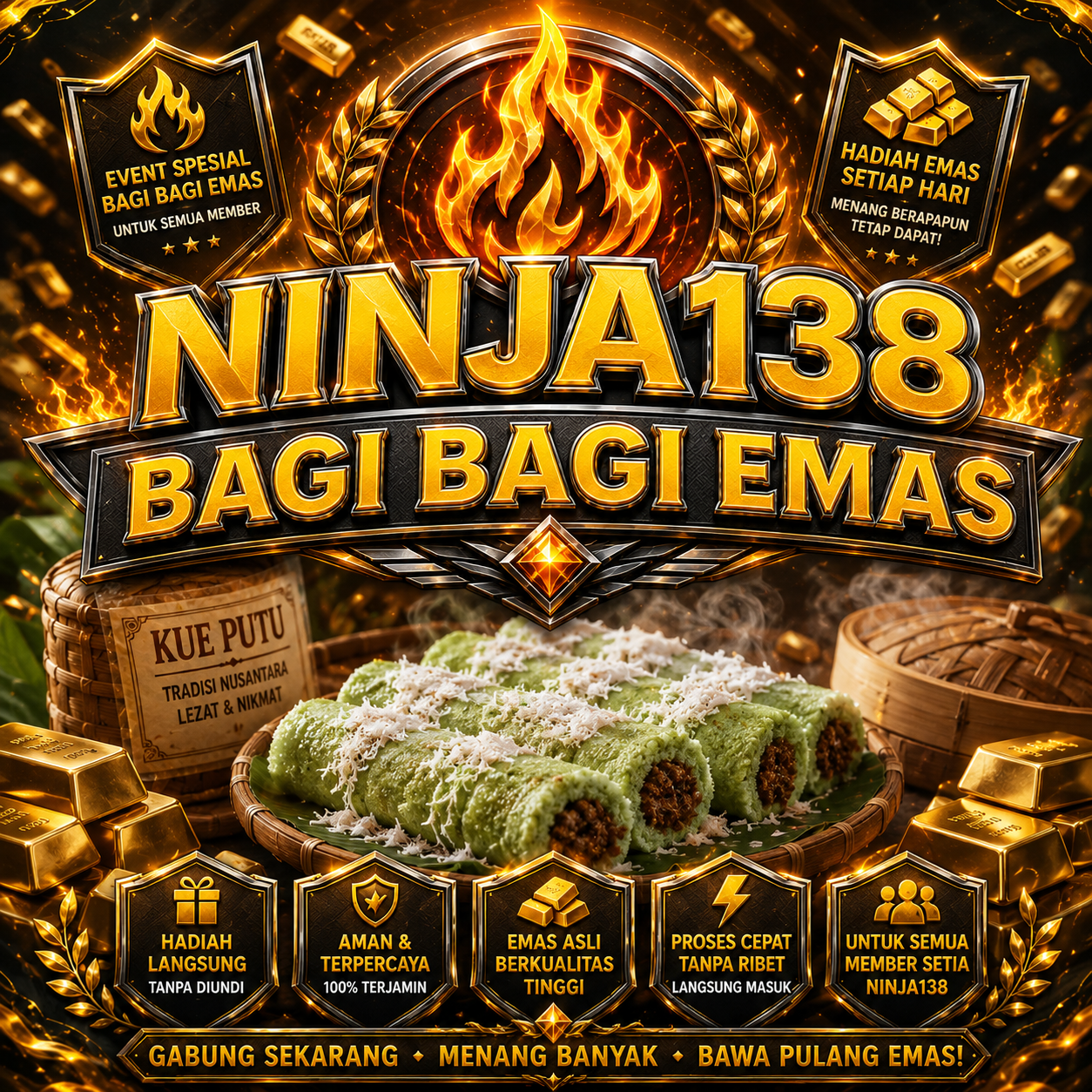 NINJA138 Rekomendasi Link Slot Gacor & Terpercaya Menang Berapapun Dibayar