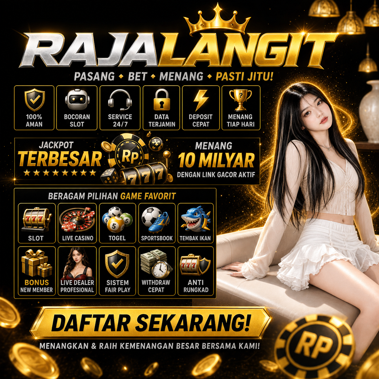 RAJALANGIT  Masterpiece Login & Daftar Game Online Selayar Profit Fantastis Terpopuler